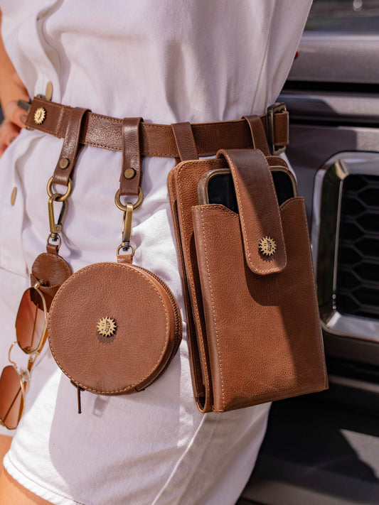 Bolso Portacelular y Correa Felicia