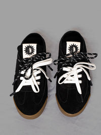 Tenis-Suecos Girasol Negro Estilo Urbano-Clásico