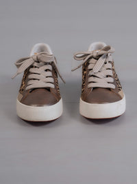 Tenis Bailarina Leopardo Estilo Urbano-Clásico