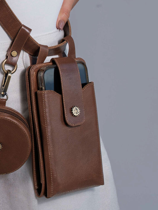 Bolso Portacelular y Correa Felicia