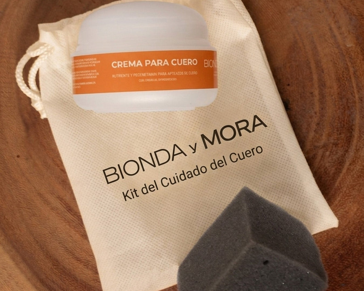 Kit de cuidado del cuero