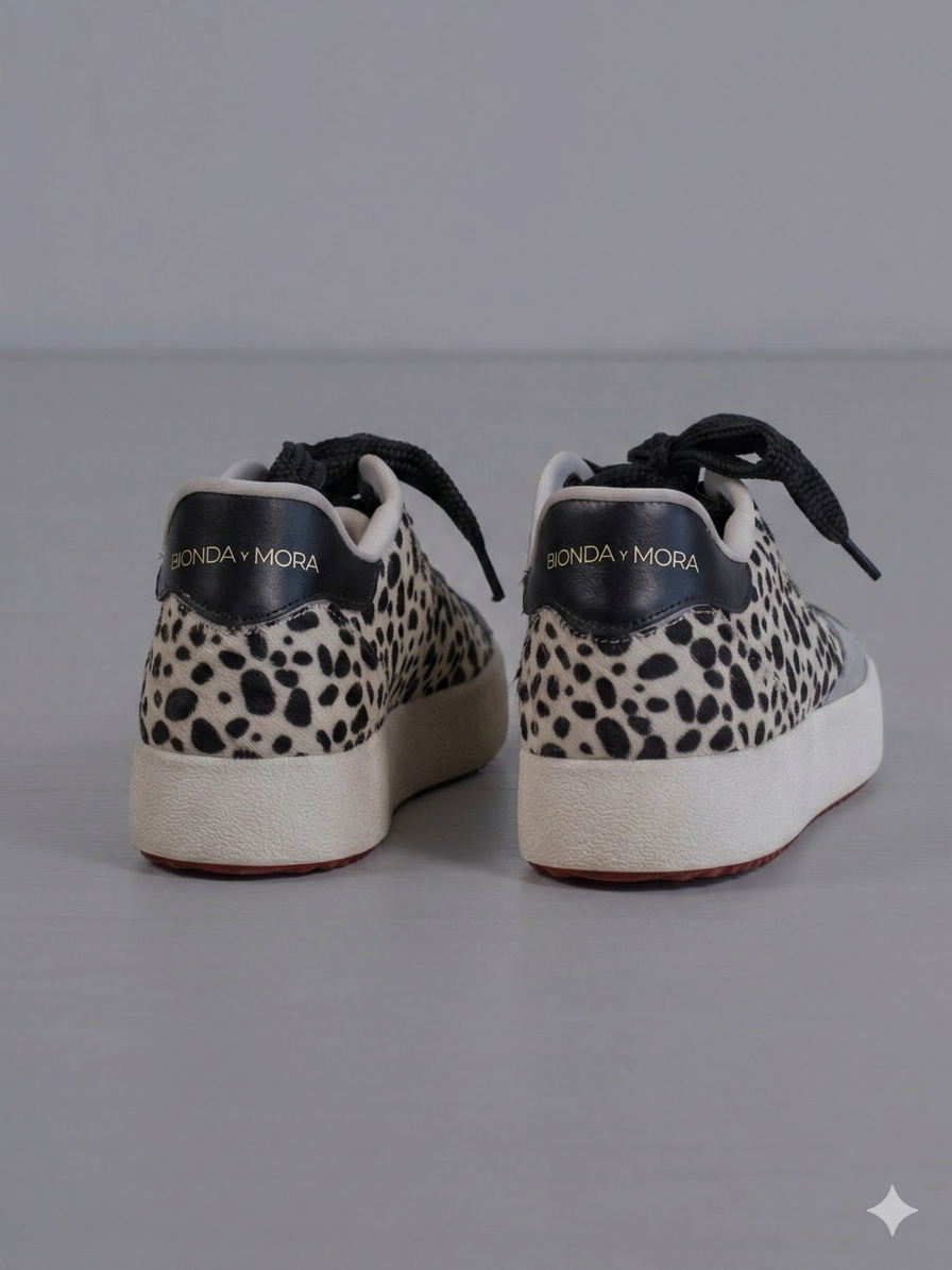Tenis Bailarina Manchas con Estilo Urbano-Clásico